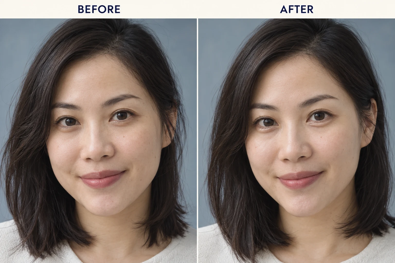 Aegyo sal before and after treatment