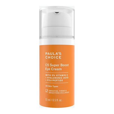Paula's Choice C5 Super Boost Eye Cream, eye cream for dark circles sold in Singapore